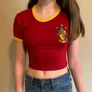 Harry Potter Gryffindor Crop Top